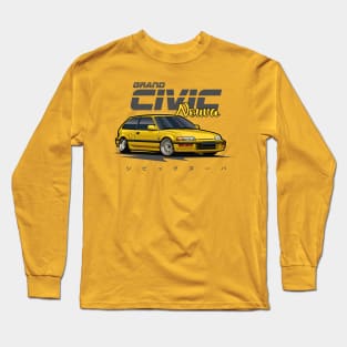 Civic Nouva (Tuscany Yellow) Long Sleeve T-Shirt